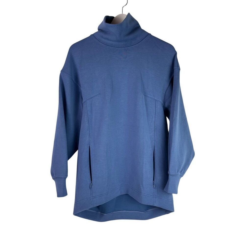 Lululemon Womens size 2 Modal Blend Turtleneck Tunic Water Drop
